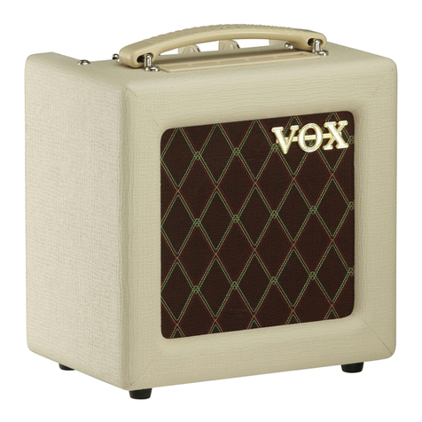 Vox AC4TV owner's manual