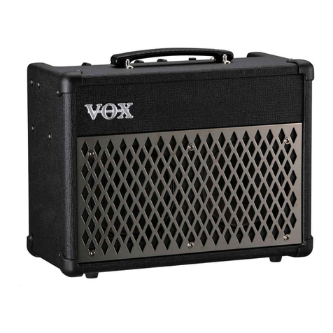 Vox DA10 User manual