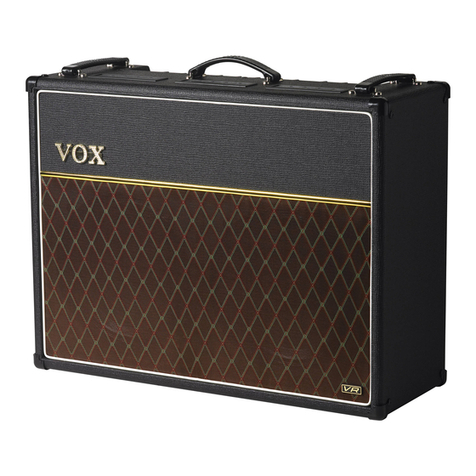 Vox AC15VR User manual