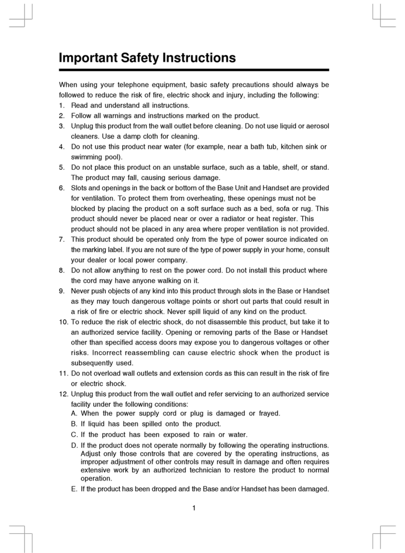 V-tech ev 2650 User manual