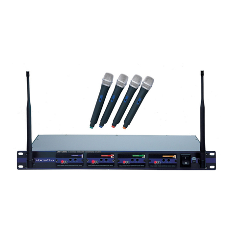 VocoPro UHF-5800 owner's manual