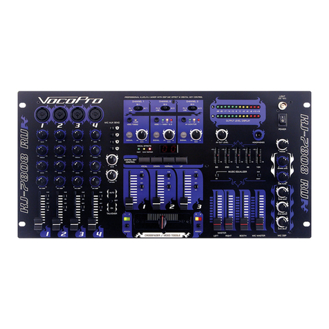 VocoPro KJ-7808RV User manual
