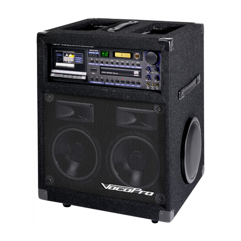 VocoPro TWISTER-II User manual