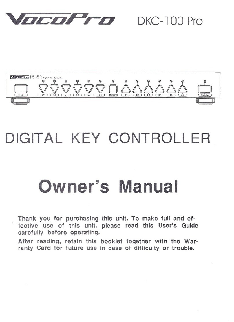 VocoPro DKC-100 PRO user guide