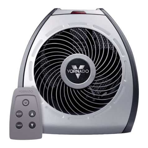 Vornado TVH500 User manual
