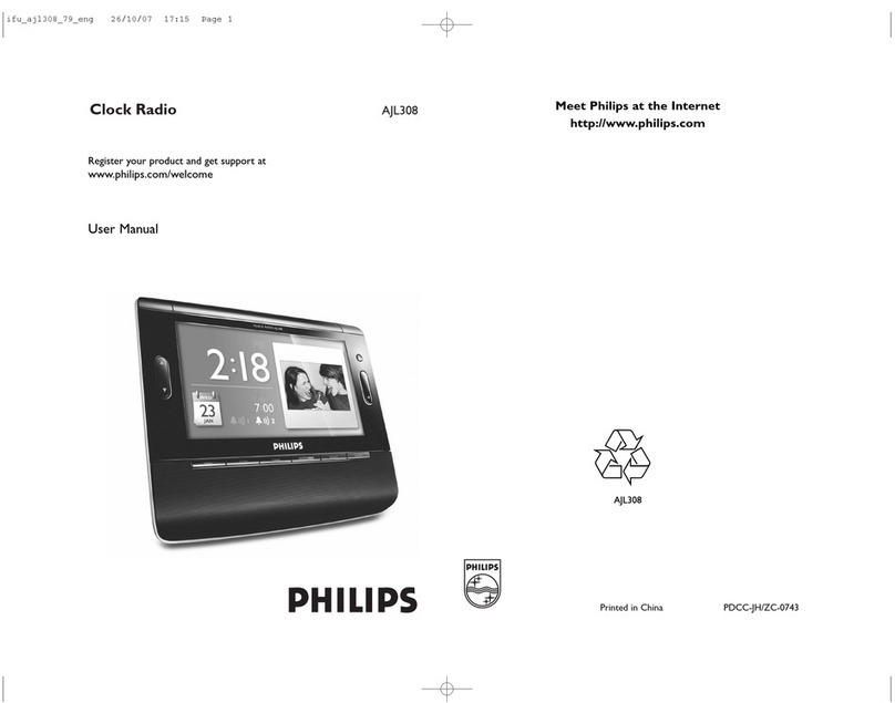 Philips AJL308 User manual