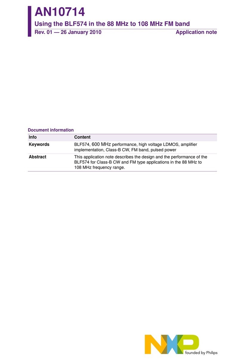 NXP Semiconductors AN10714 Application note