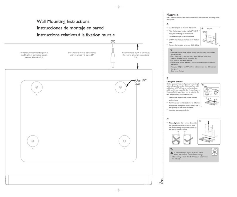 Philips AJL750 User manual
