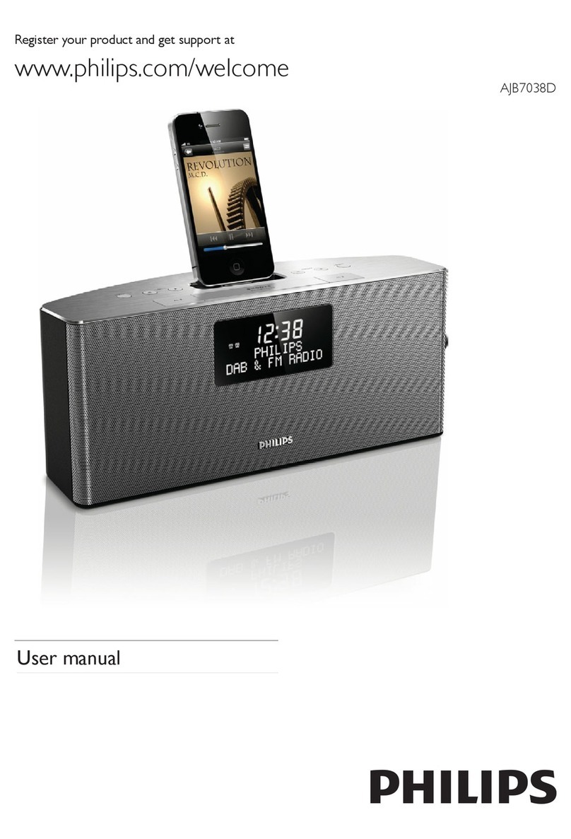 Philips AJB7038D User manual