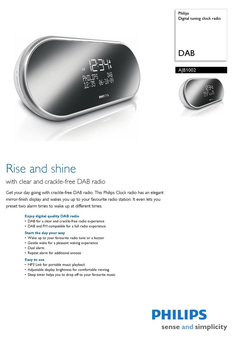 Philips AJB1002 User manual