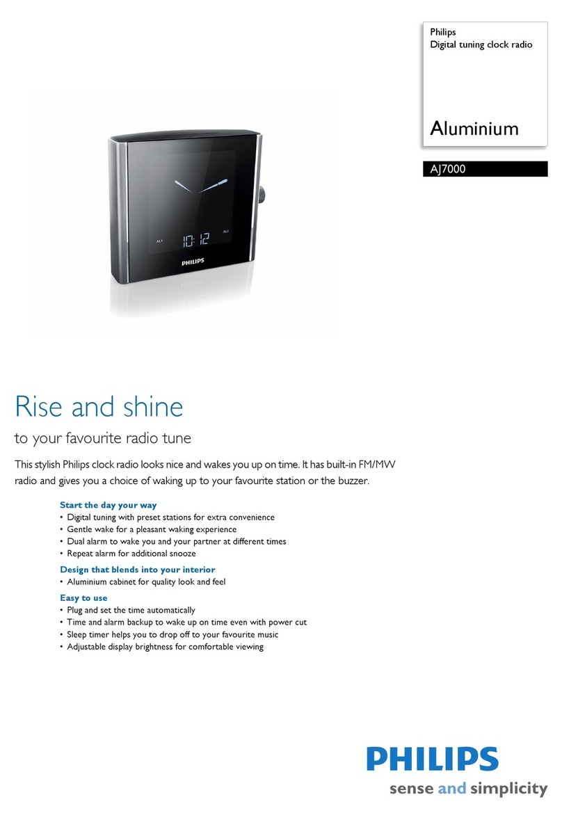Philips AJ7000 User manual