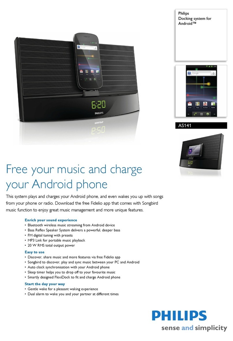 Philips AS 141 - Specifications