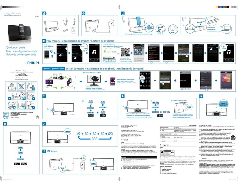 Philips AS140 quick start guide