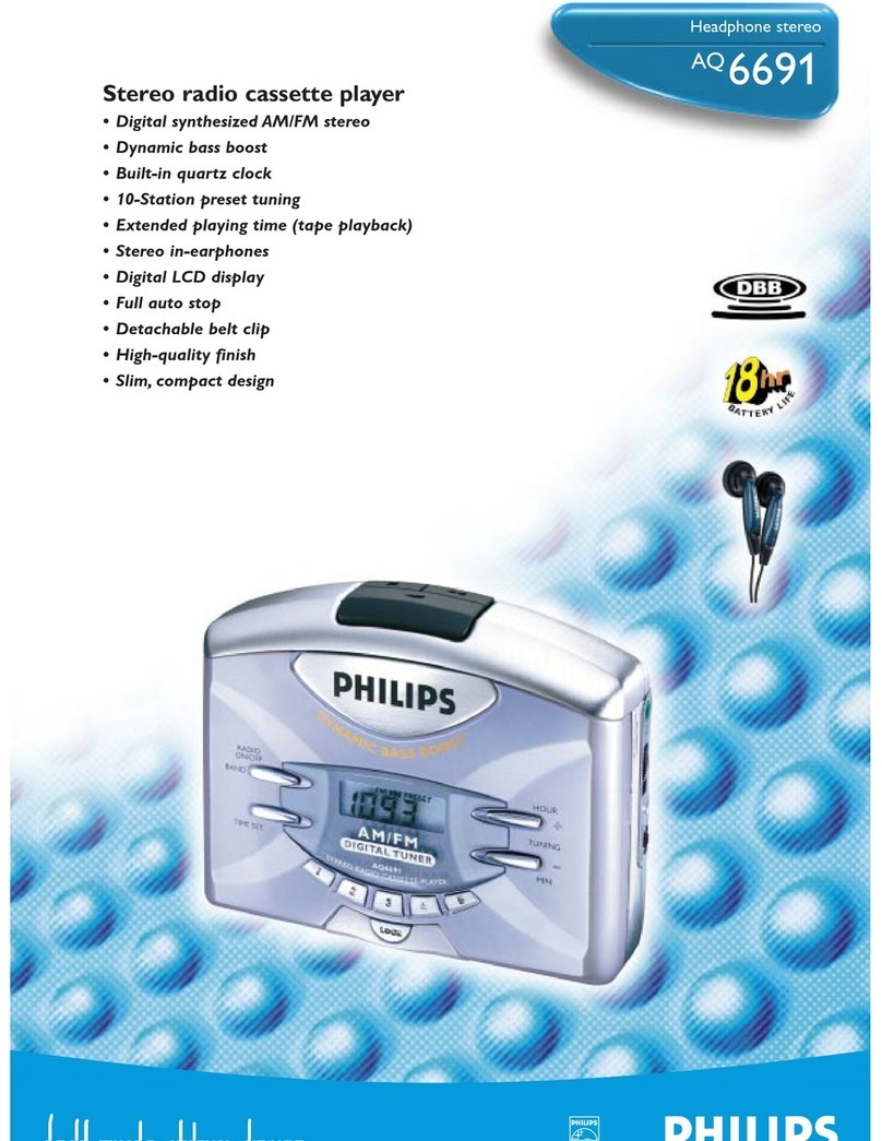 Philips AQ6691 Specifications
