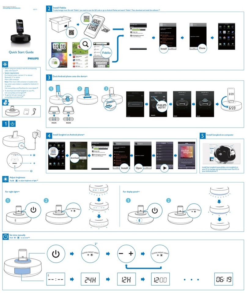 Philips AS111 quick start guide