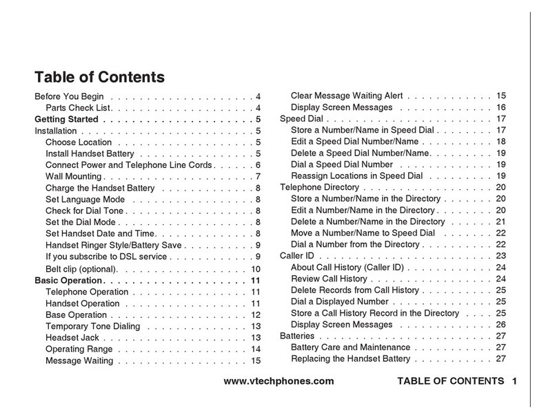 V-tech ia5823 User manual