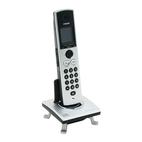 V-tech I5808 - Cordless Extension Handset Operating	 instruction