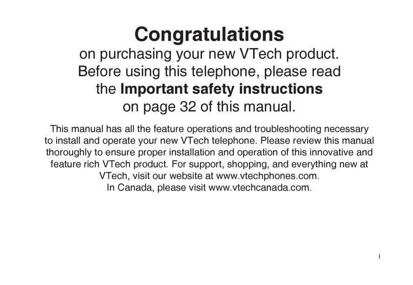 V-tech LS6115 - DECT 6.0 W CALL User manual
