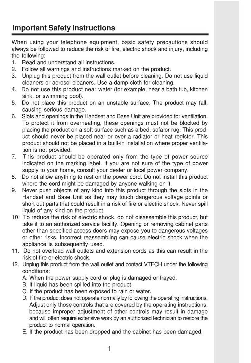 V-tech ip5850 User manual