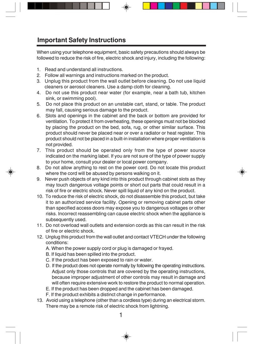 V-tech IP5821 User manual