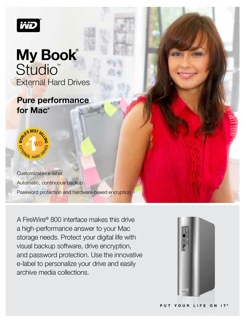 Western Digital My Book Studio brochure
