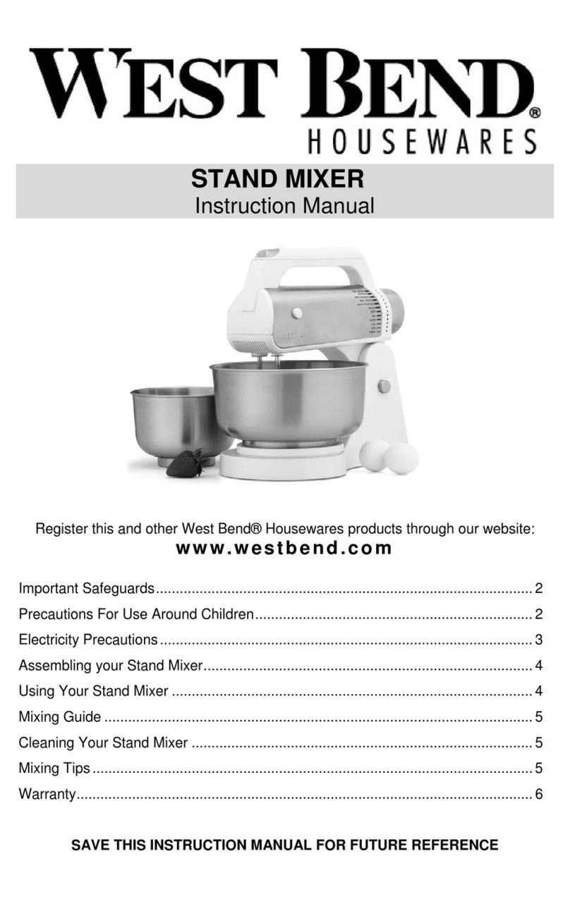 West Bend 41135 instruction manual