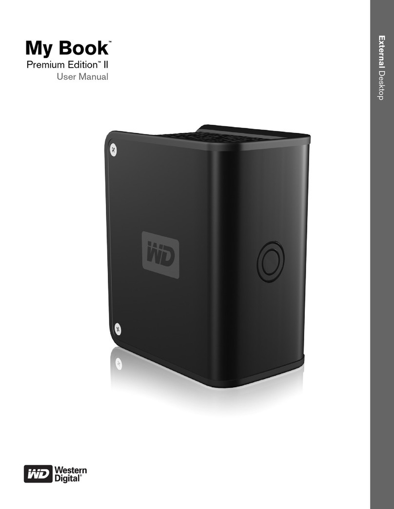 Western Digital My Book WDG2T10000 User manual