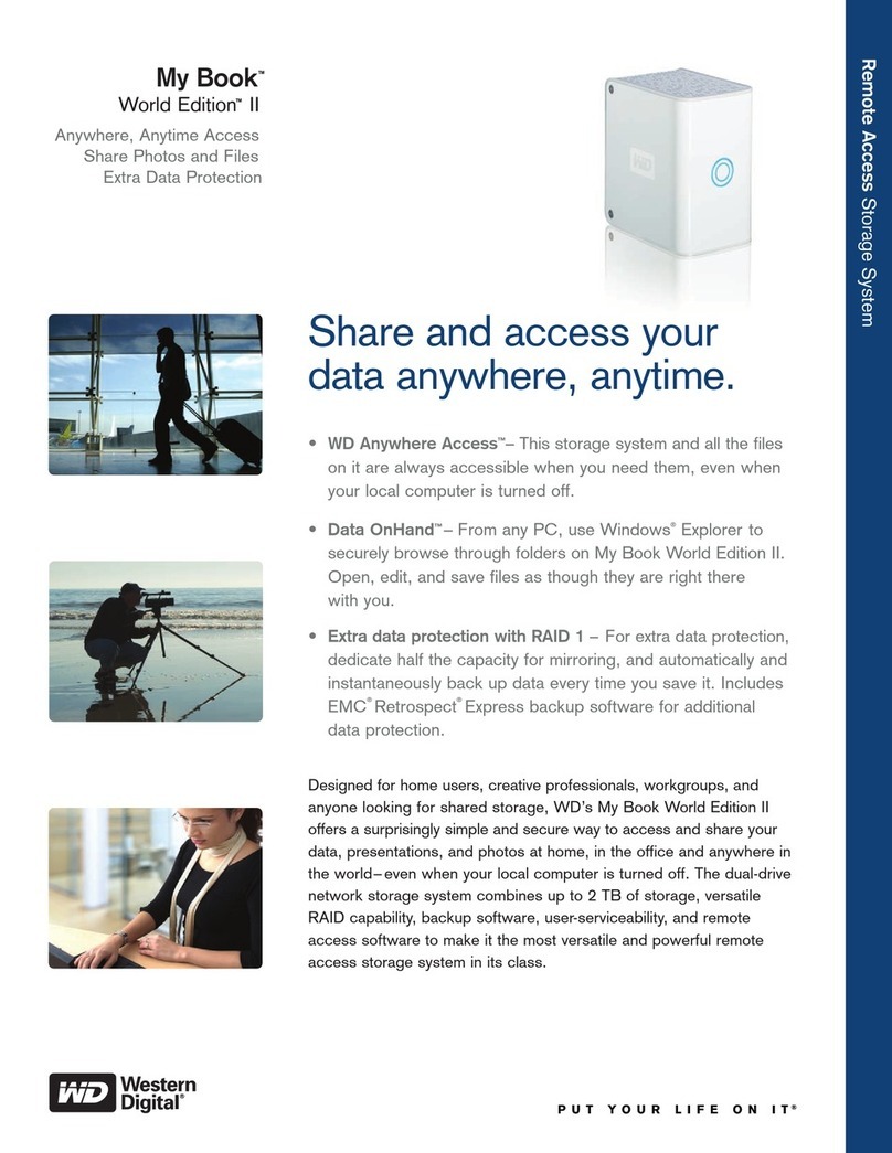 Western Digital WDG2NC10000 - My Book World Edition II User manual