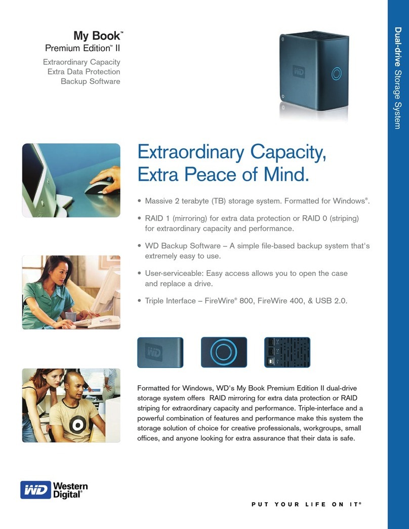 Western Digital My Book WDG2T10000 User manual Western Digital My Book WDG2T10000 User manual
