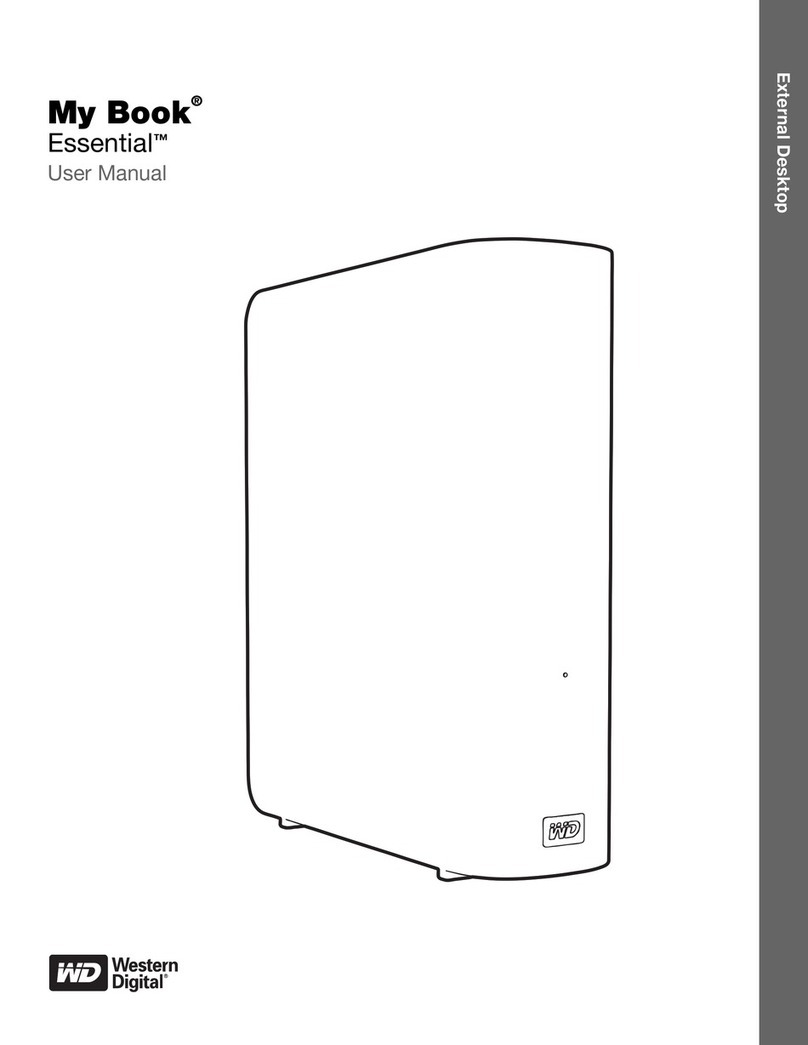 Western Digital My Book WDBACW0030H User manual