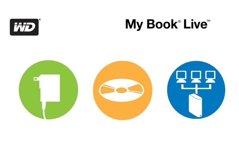 Western Digital WDBACG0020HCH - My Book Live install guide
