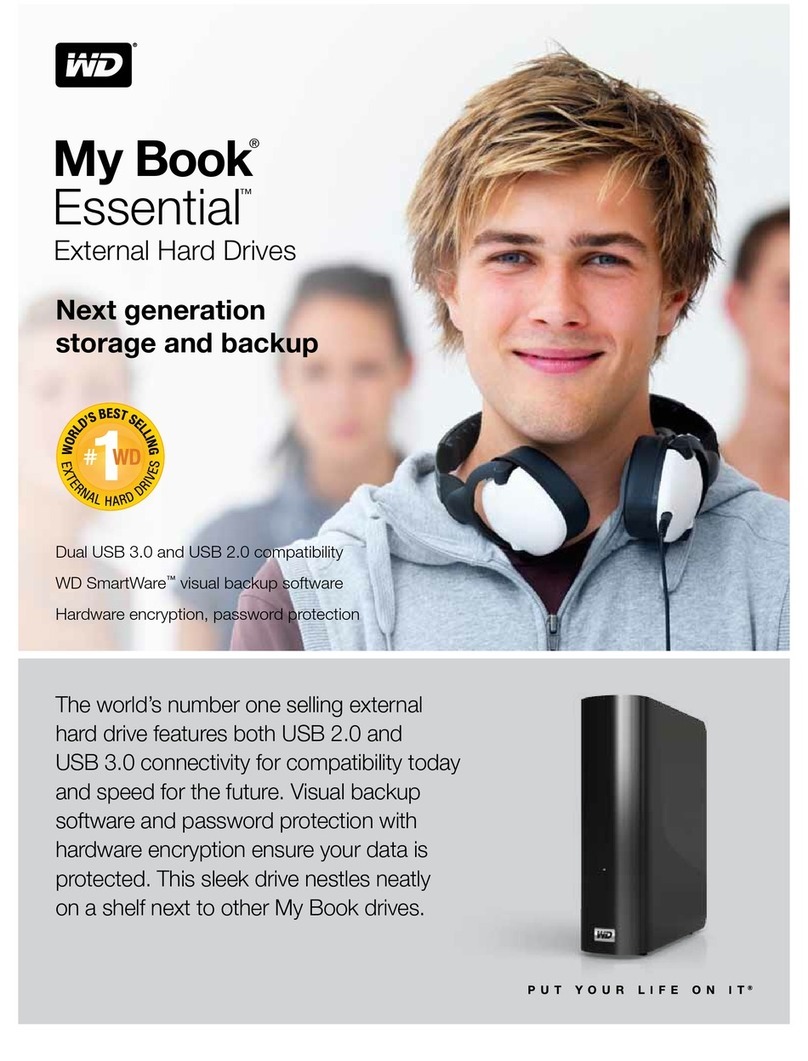 Western Digital WDBACW0010HBK - My Book Essential Assembly Instructions