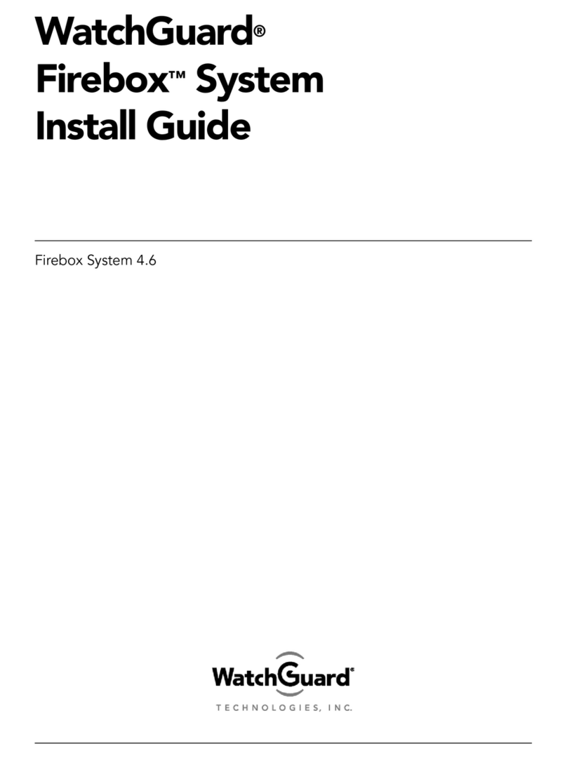 Watchguard Firebox X1000 install guide