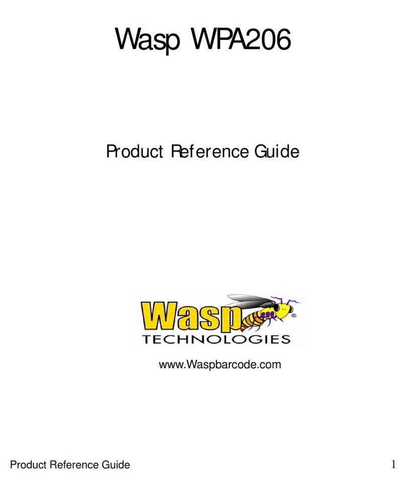 Wasp WPA206 Installation and operation manual Wasp WPA206 Installation and operation manual