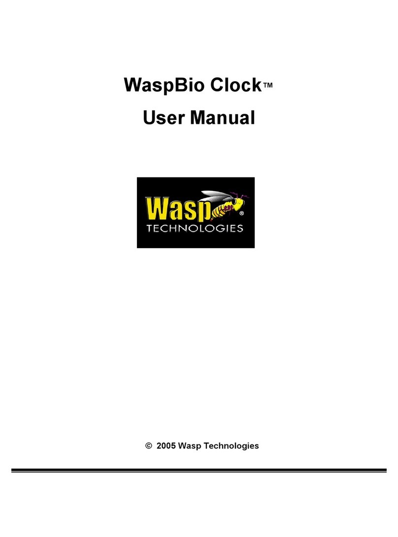 Wasp B100 User manual