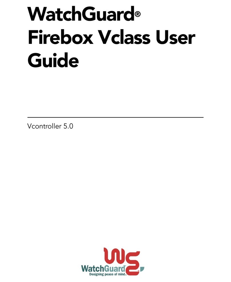 Watchguard Firebox V10 User manual