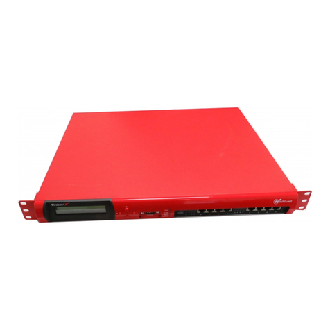 Watchguard Firebox X5500E User manual