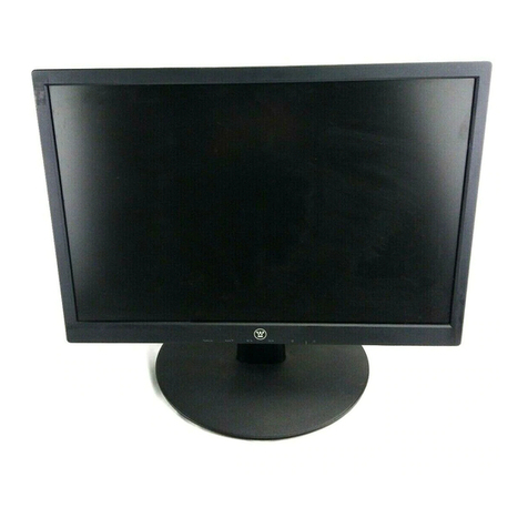 Westinghouse L1975NW - 19" LCD Monitor User manual