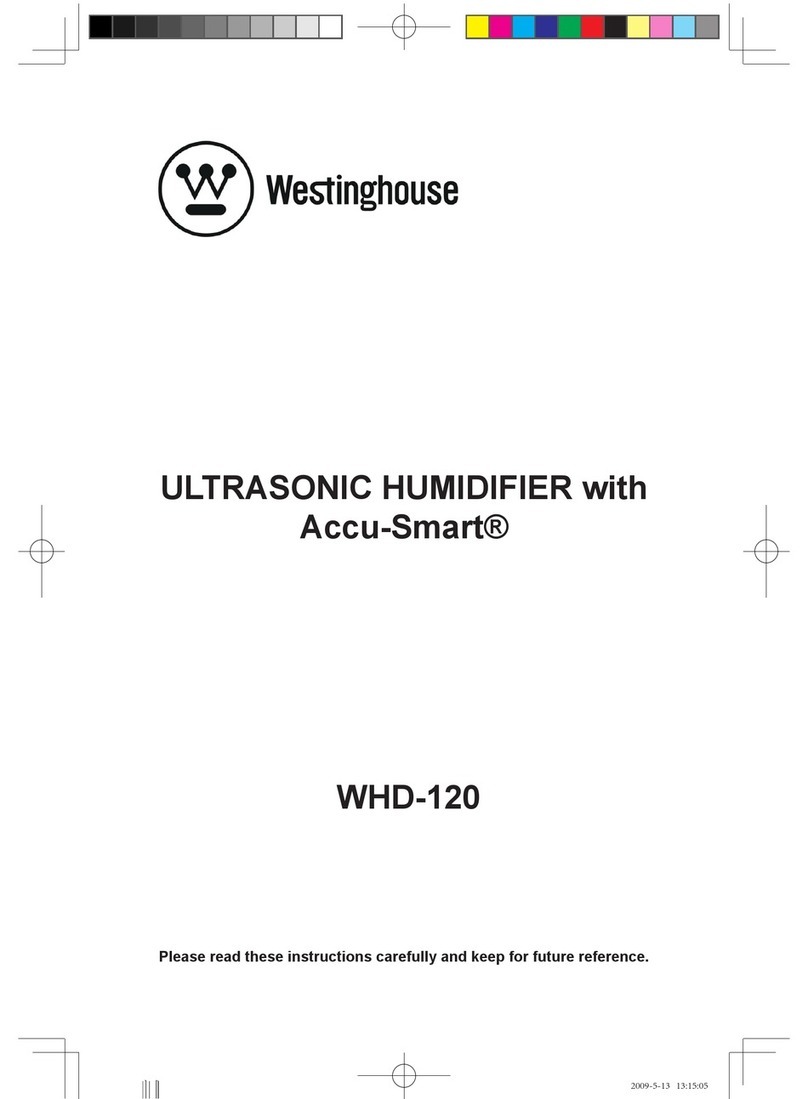 Westinghouse WHD-120 user guide
