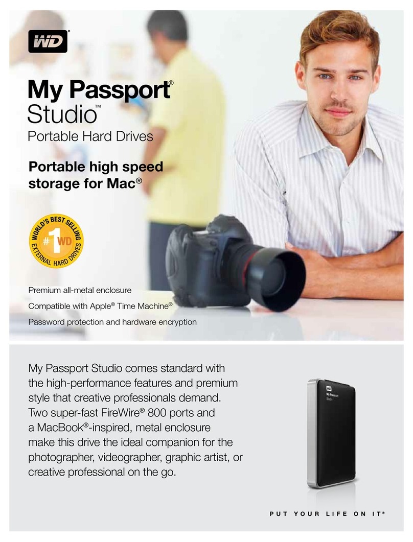 Western Digital WDBALG5000ABK User manual