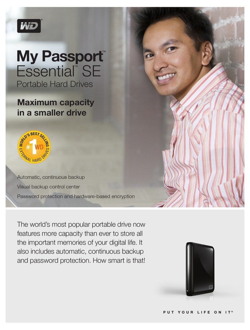 Western Digital WDBABM0010BBK - My Passport Essential SE brochure