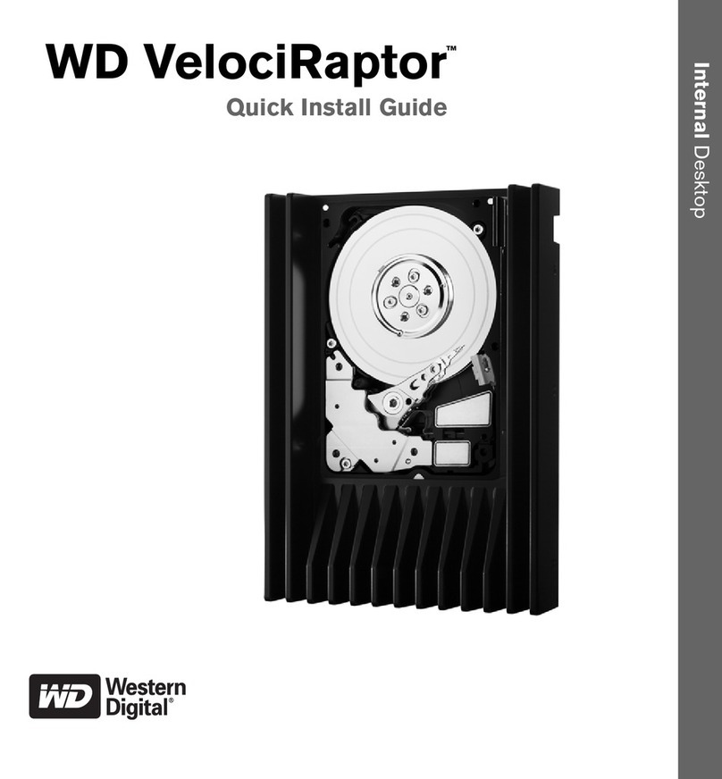 Western Digital VelociRaptor WD3000GLFS User manual Western Digital VelociRaptor WD3000GLFS User manual