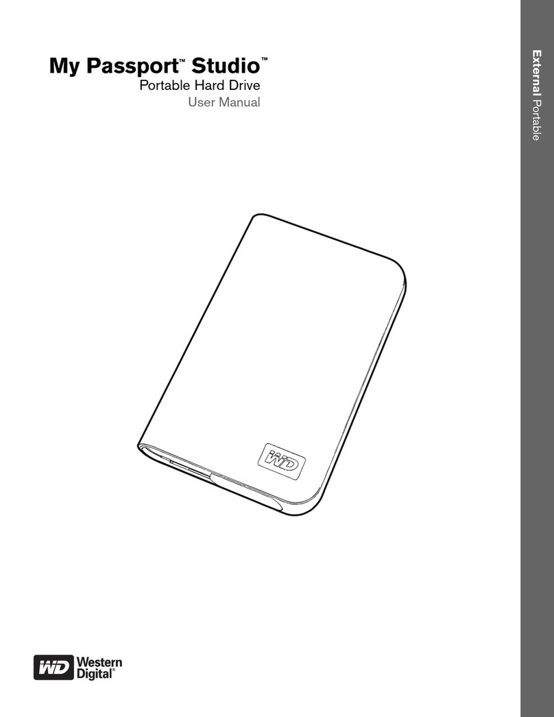 Western Digital WDMT3200 - My Passport Studio user manual Western Digital WDMT3200 - My Passport Studio user manual
