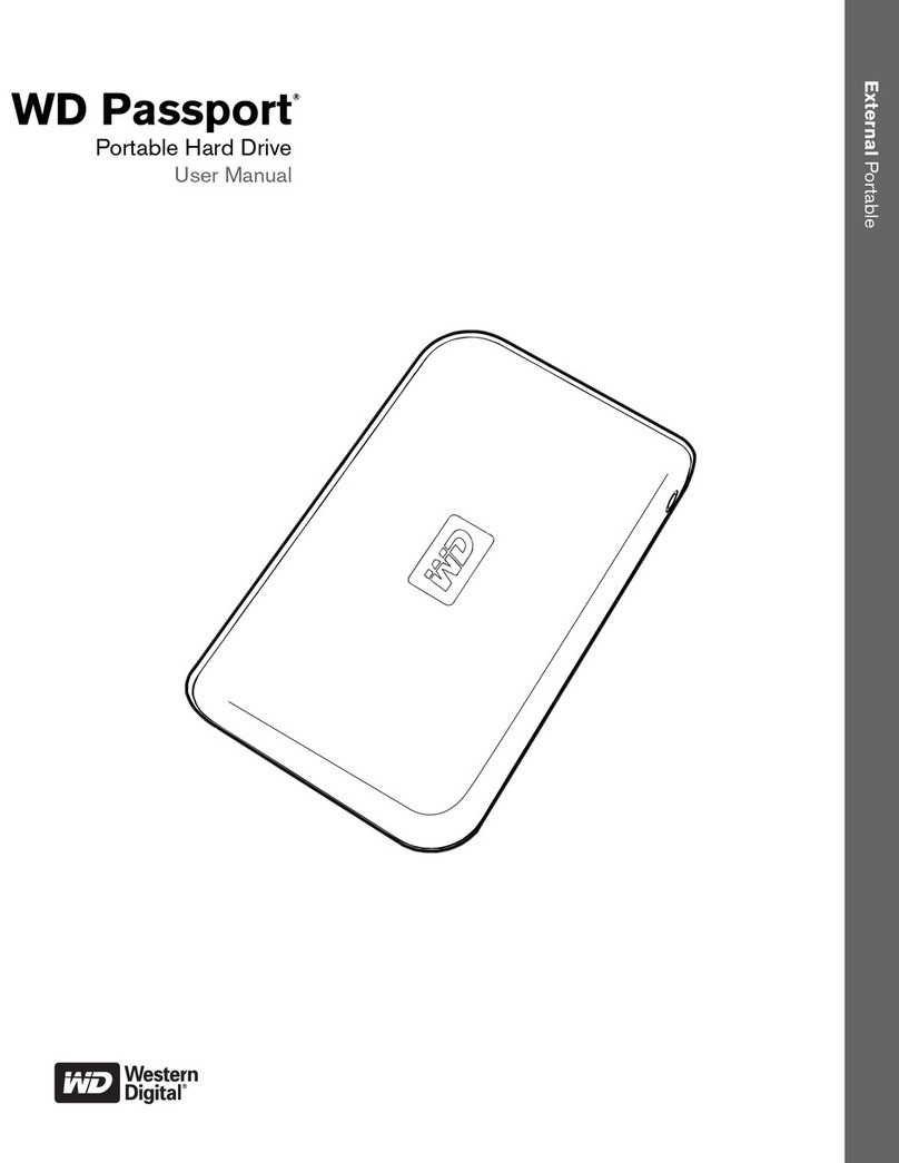 Western Digital Passport WDXML1000UE User manual
