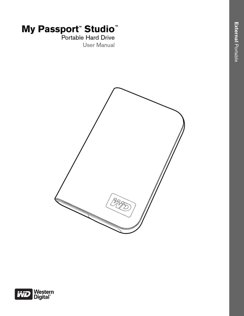 Western Digital WDMS2500 - My Passport Studio user manual Western Digital WDMS2500 - My Passport Studio user manual