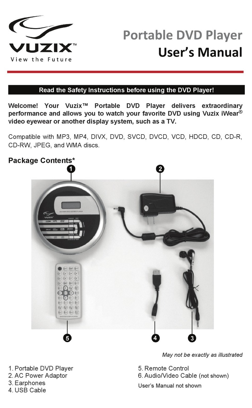 Vuzix EPAX00035-B user manual