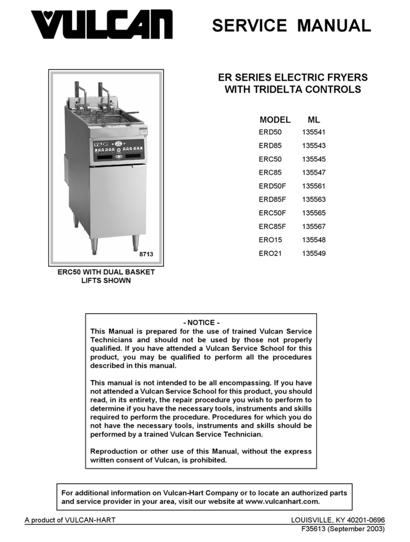 Vulcan-Hart ERO15 User manual