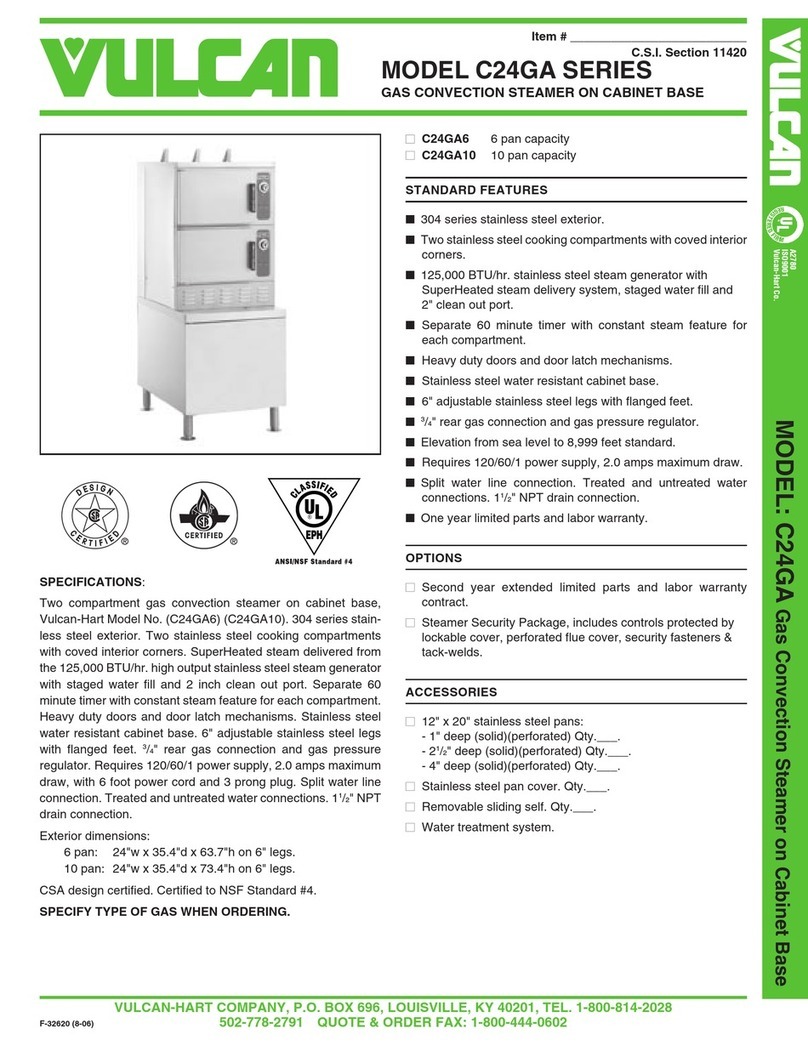 Vulcan-Hart C24GA10 Specifications
