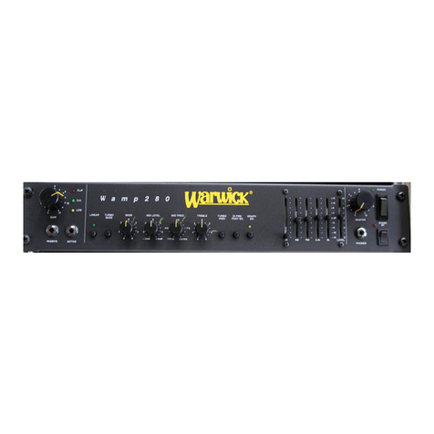 Warwick Wamp 280 User manual