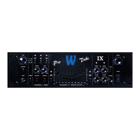 Warwick Pro Tube IX User manual
